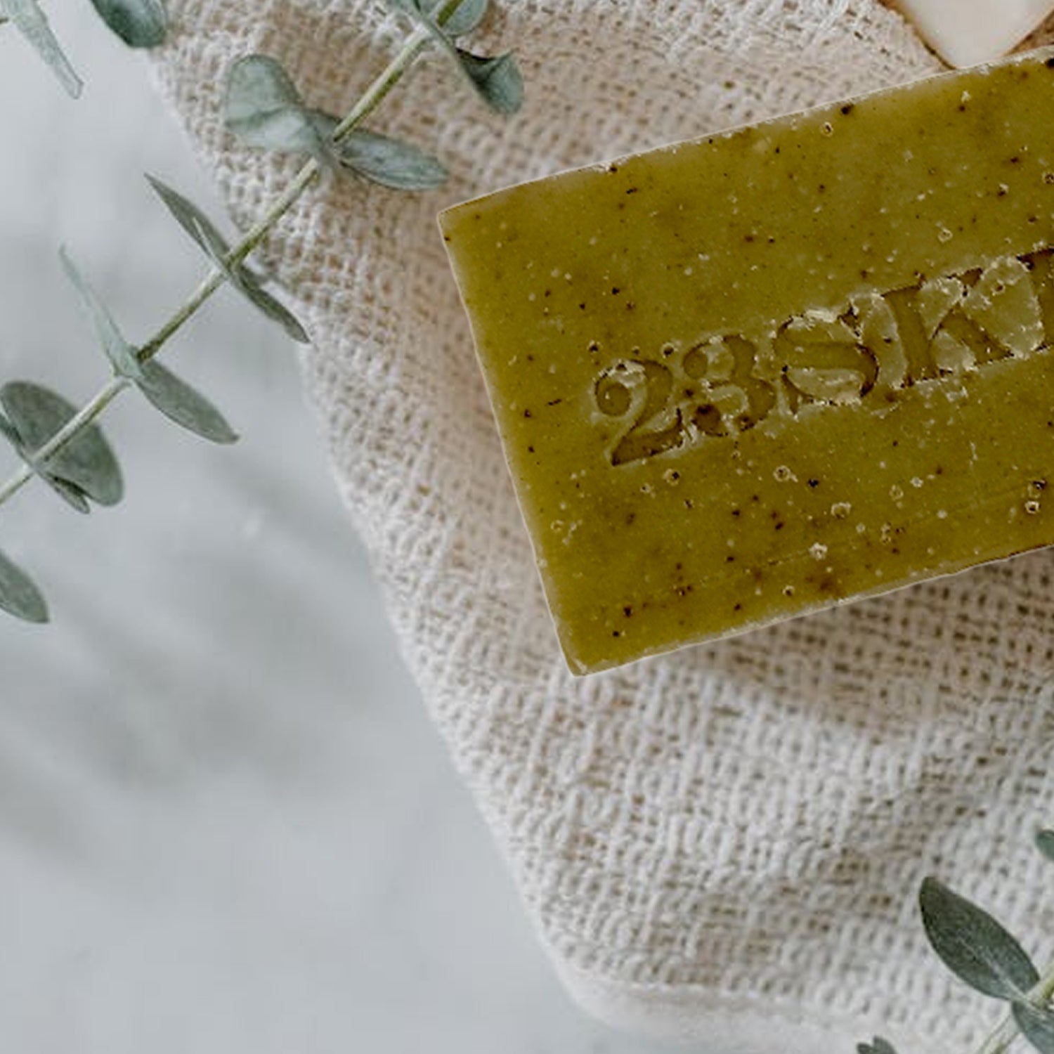 Exfoliating Bar Soap Coffee + Peppermint