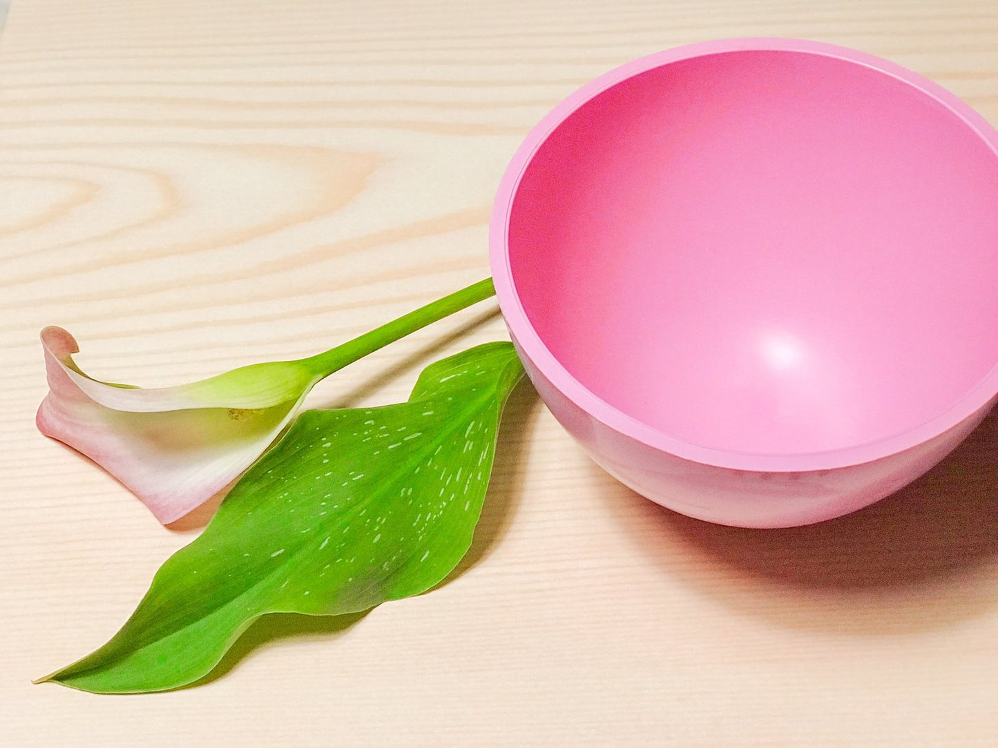 Pink Medical Grade Rubber Mixing Bowl - Medium